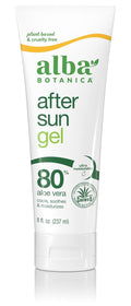 Aloe Vera Gel for After Sun Care - Hydrating Face & Body Skin Relief 8oz