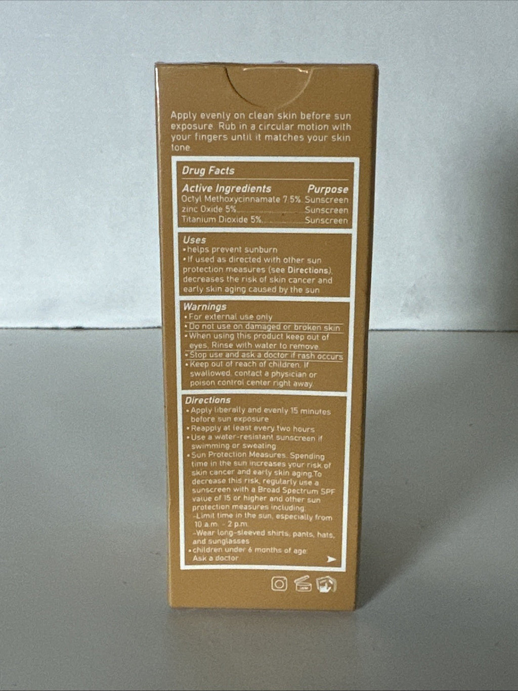 SPF 50 Sunscreen Serum - Medium Spectrum, 30g, New Box