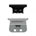 Gamma+ X-Pro Wide Stainless Steel Trimmer Blade Set for Barbers - GP528SB