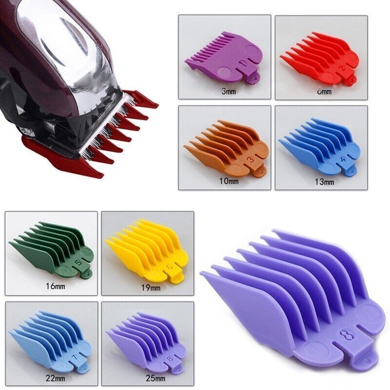Hair Clipper Guard Set for Trimmers - 8 Piece Attachments for Wahl