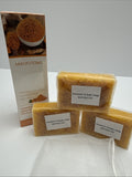 Turmeric Kojic Acid Soap Bundle with Vitamin C Facial Cleanser - 4 Items