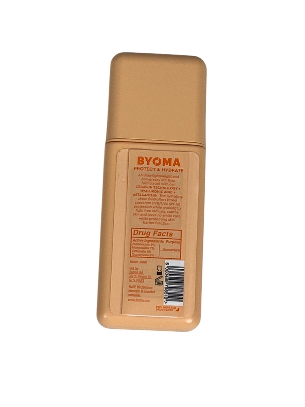 SPF 50 Face Sunscreen Fluid with Hydrating & Barrier-Boosting Formula