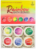 Handmade Rainbow Bath Bombs - All Natural Vegan Relaxing Spa Set