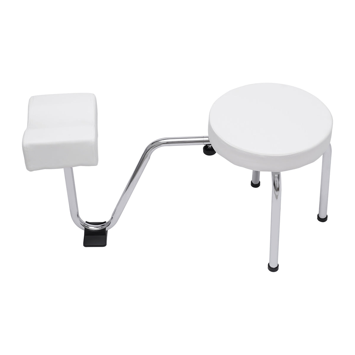 Adjustable Pedicure Foot Rest Stool Chair for Salon & Spa