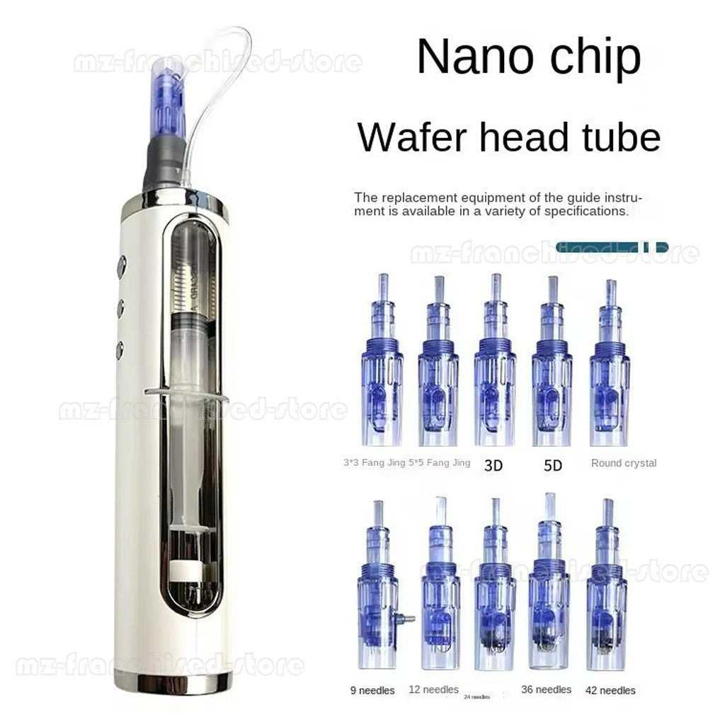 Facial Mesotherapy Gun Handheld Water Microdermabrasion Pen Skin Care Device