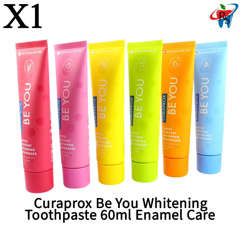 Dental Whitening Toothpaste 60ml Enamel Care Fresh Breath - All Flavors