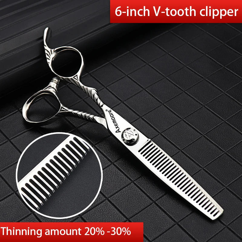 6 Inch Professional Left Handle Hairdressing Thinning Shears