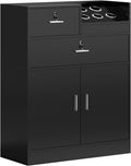 Lockable Salon Storage Cabinet with Large Drawers for Hair Stylist Equipment