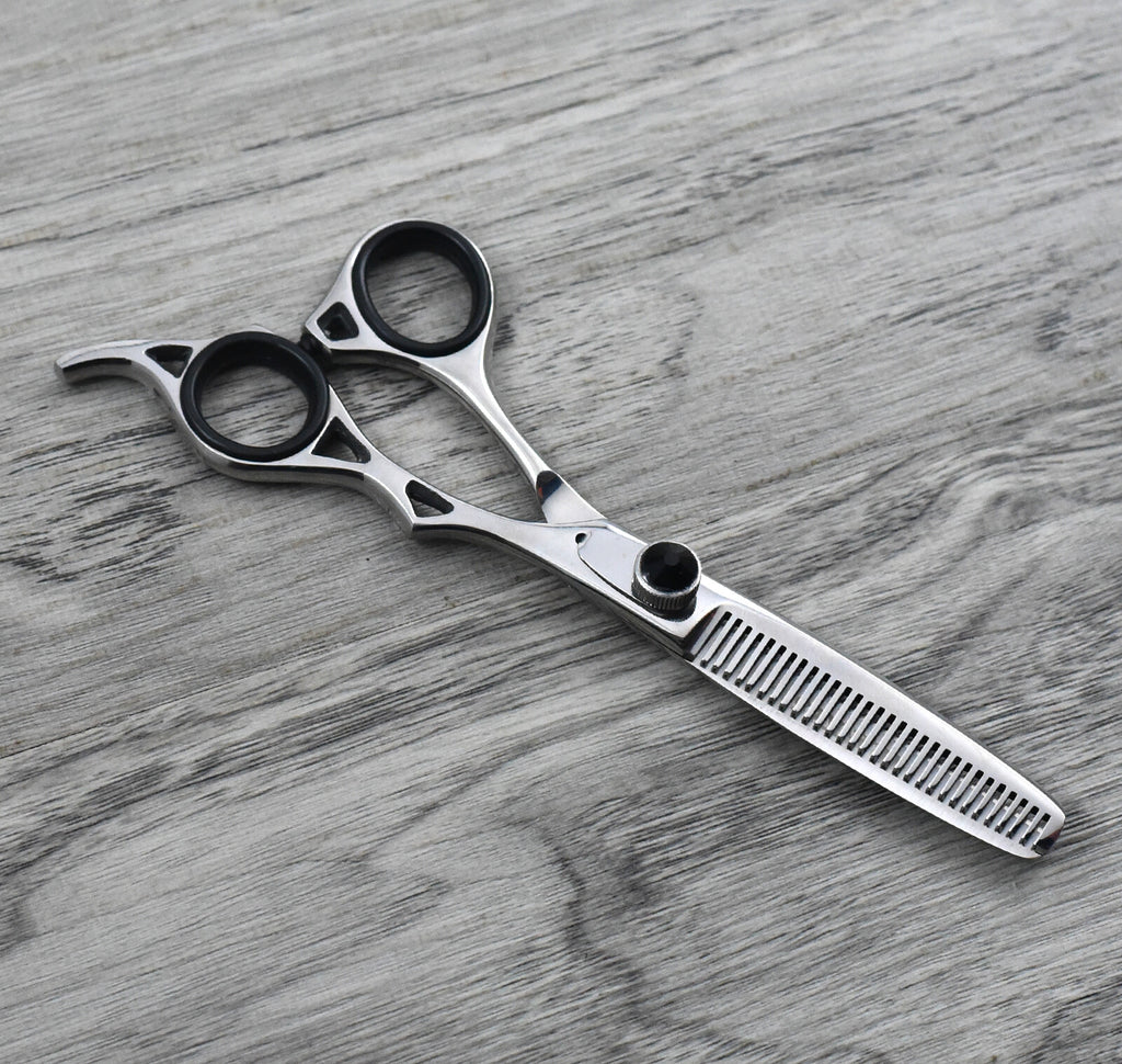 Japanese Stainless Steel Hair Cutting Shears Set for Barbers and Stylists - 6.5 Inch Professional Scissors Kit