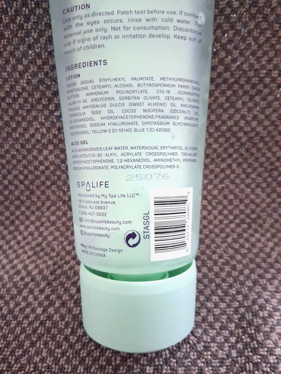 After Sun Gel Lotion - 2-in-1 Sun Therapy Hydrating Skin Care 7.05 fl oz