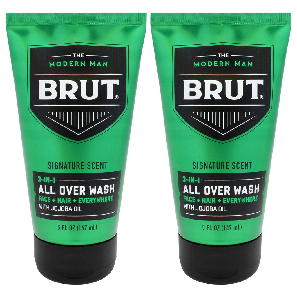 Men's 3-in-1 Body Wash & Shower Gel - Fresh Citrus Scent - Pack of 2