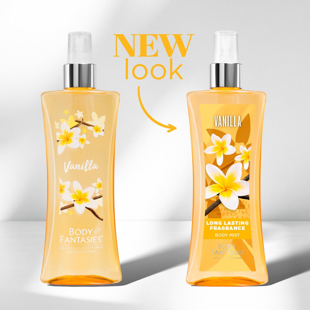 Vanilla Scent Body Spray - Long Lasting Fragrance for Everyday Use 3.2 Fl Oz