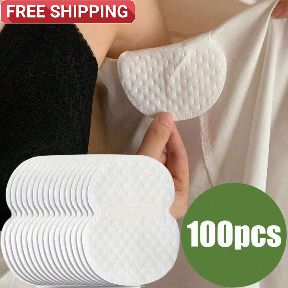 Disposable Underarm Sweat Pads - Odor & Sweat Blocker Shields for Men & Women