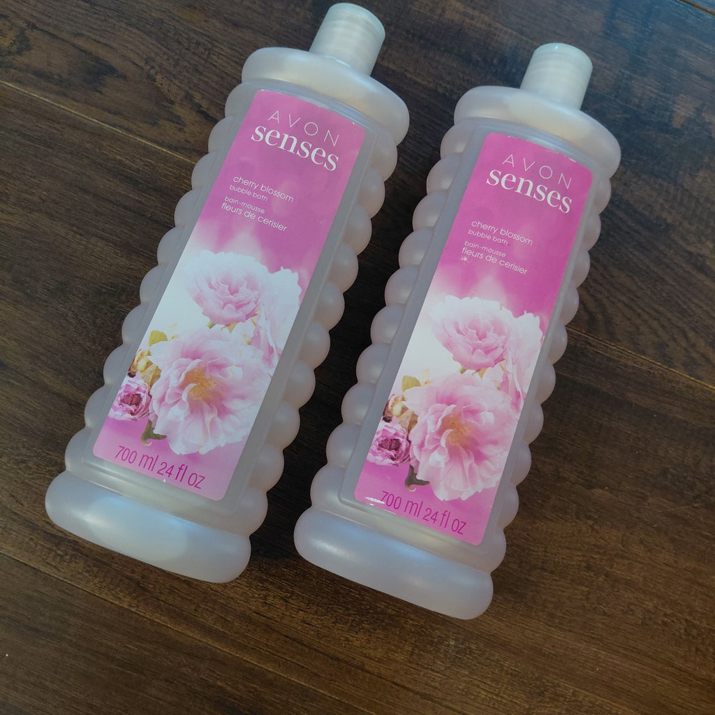 Cherry Blossom Bubble Bath Set - 2 x 24 fl oz