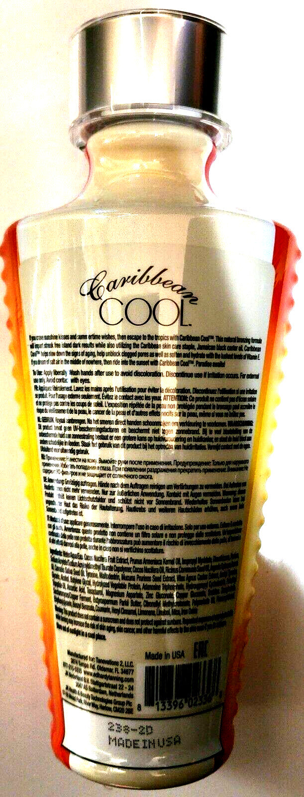 Natural Bronzer Tanning Lotion with Jamaican Black Castor Oil - 11oz