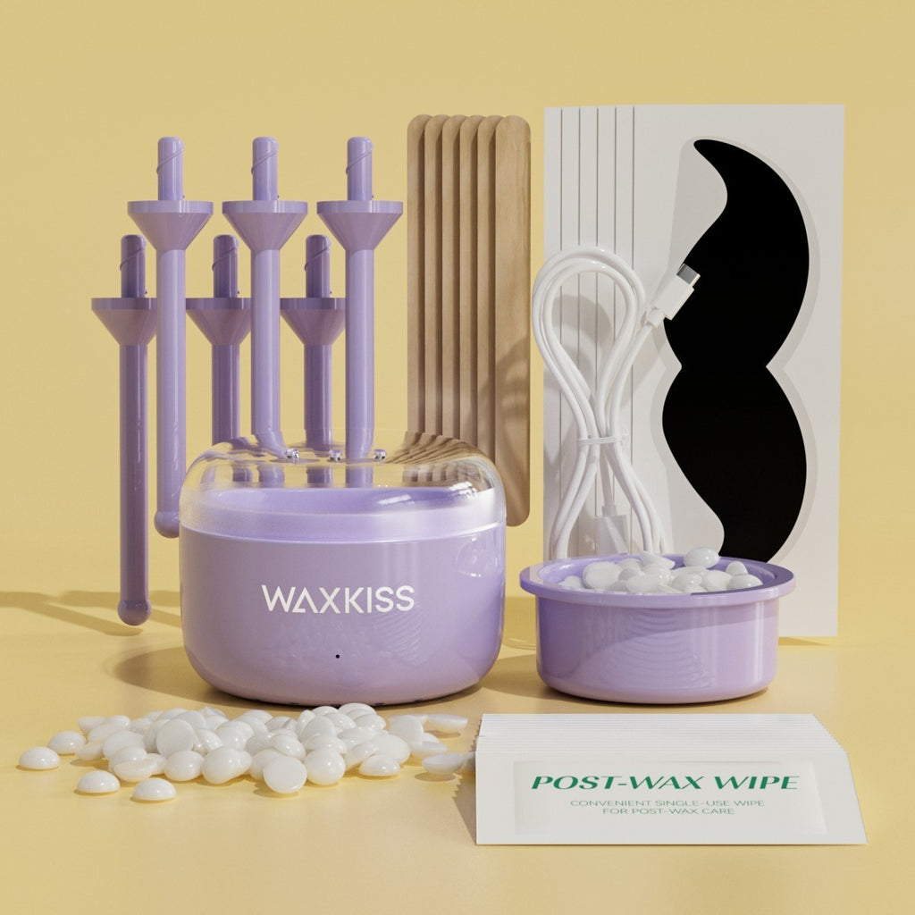 Portable Nose and Ear Wax Removal Kit with Wax Warmer and Accessories