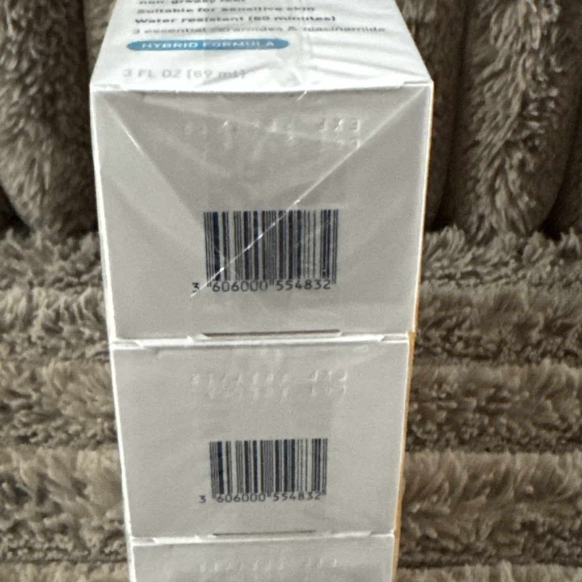 CeraVe Hydrating Sheer Sunscreen SPF 30 Face & Body Lot of 3 - 89 mL