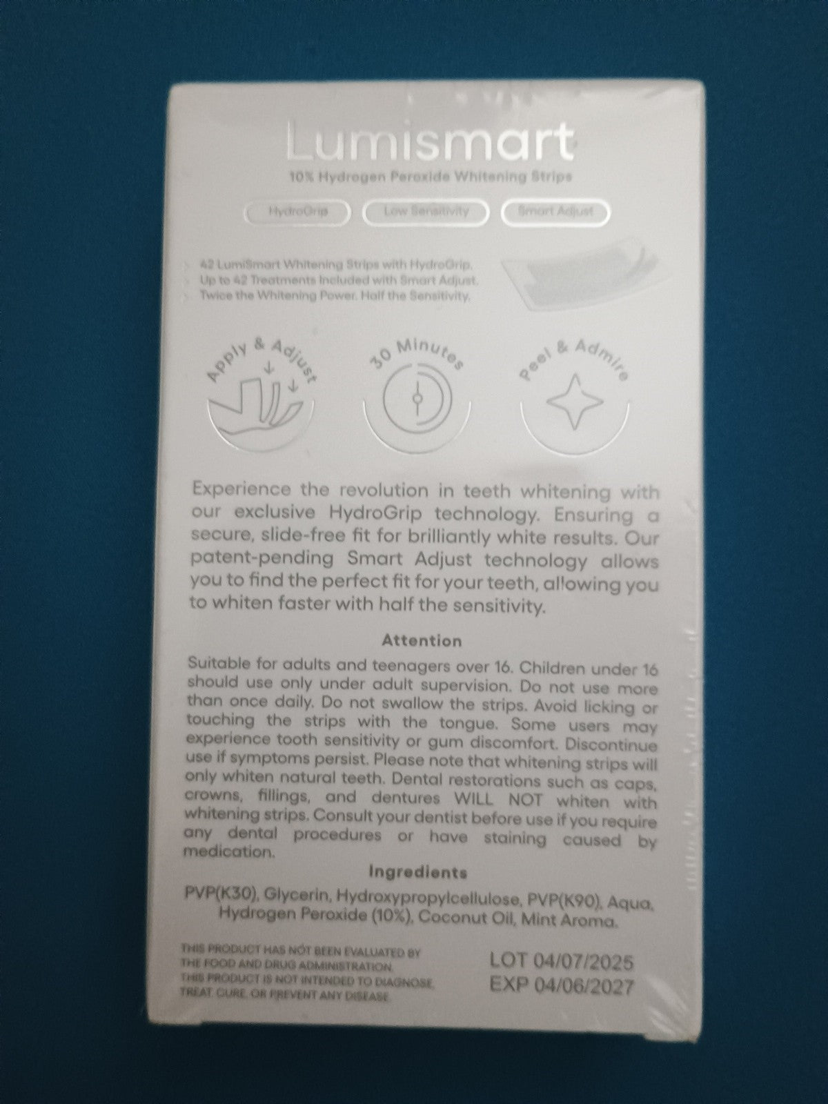 Strips - Dentist-Designed Enamel Safe Brightening Kit