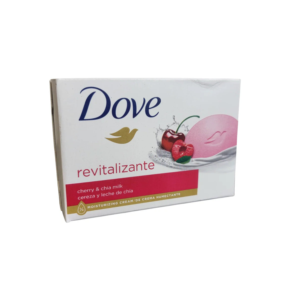 Dove Cherry & Chia Milk Soap Bar with Moisturizing Cream - 4 OZ