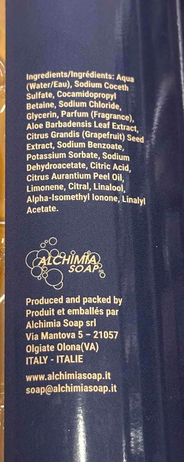 Natural Cedar Body Wash 1000ml - Soothing Shower Gel Made in Italy (2-Pack)