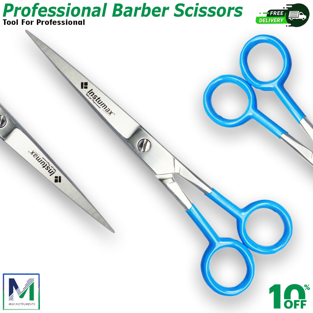 Professional Barber Hair Cutting Scissors for Salons & Stylists