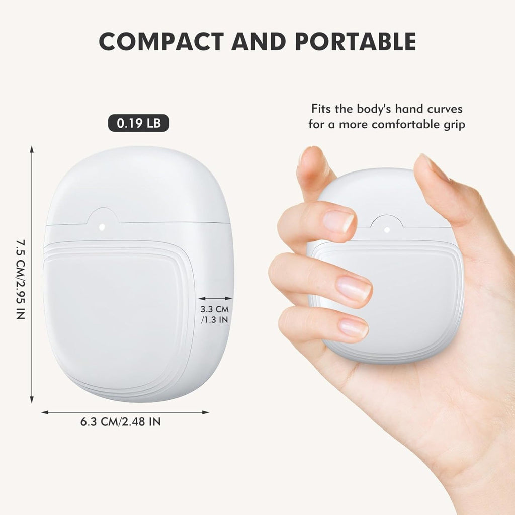 Electric Nail Clipper with LED Light & Dual Speed Rechargeable Type-C