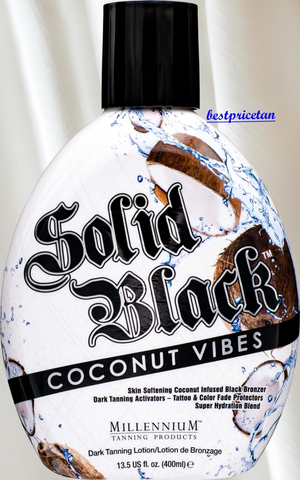 Dark Tanning Lotion with Coconut Oil & Tattoo Protection - 13.5 oz