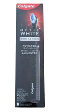 Colgate Optic White Pro Series Sonic Battery Powered Electric Toothbrush Black