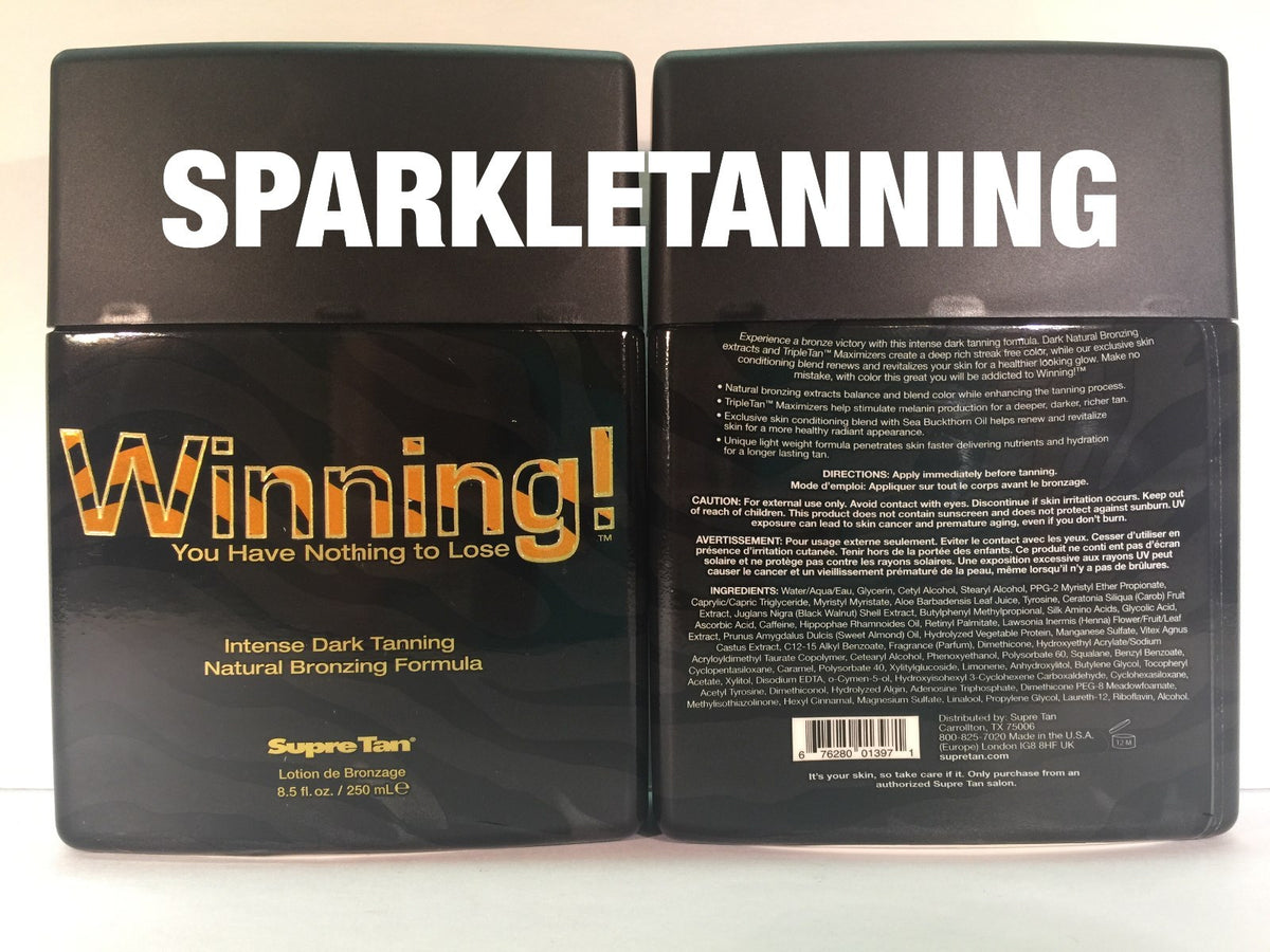 Dark Tanning Lotion for Indoor Tanning Bed - Natural Bronzing Formula