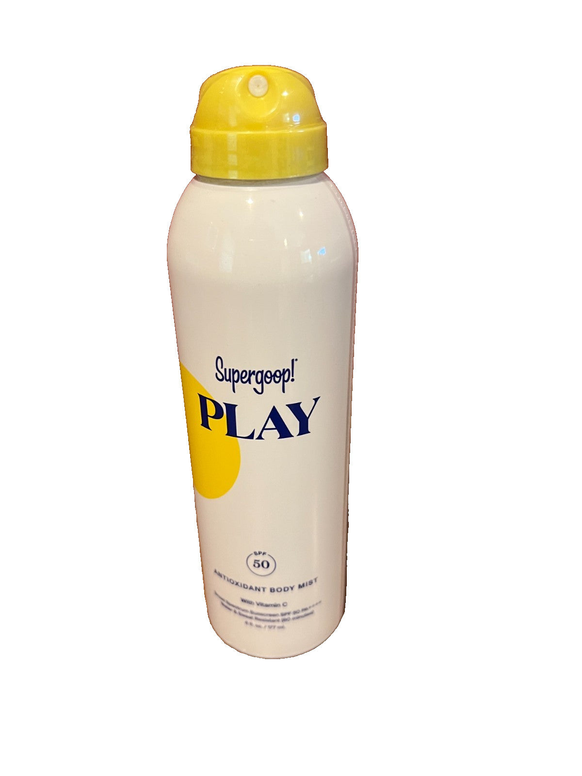 Supergoop SPF 50 Antioxidant Body Mist - Water-Resistant Sun Protection 6oz