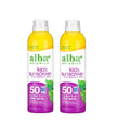 Kids Sunscreen SPF 50 Clear Spray - Tropical Fruit, 6 oz, Pack of 2