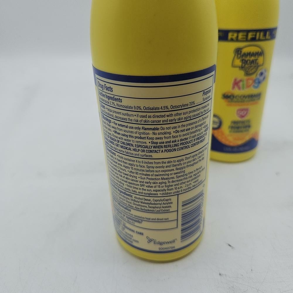 Kids Sunscreen Spray Refill SPF 50+ 5.5 fl oz - Banana Boat 360 Coverage