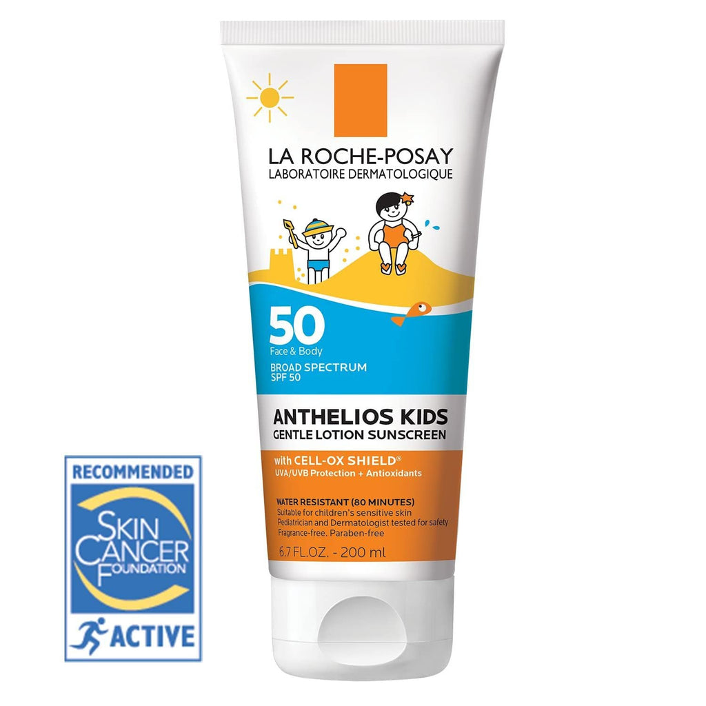 Kids SPF 50 Mineral Sunscreen Lotion - Pediatrician Tested, Water-Resistant
