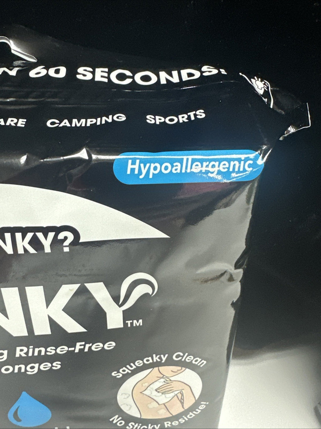 2 Pack Hypoallergenic No Rinse Bathing Wipes for Adults & Elderly - 50 Total