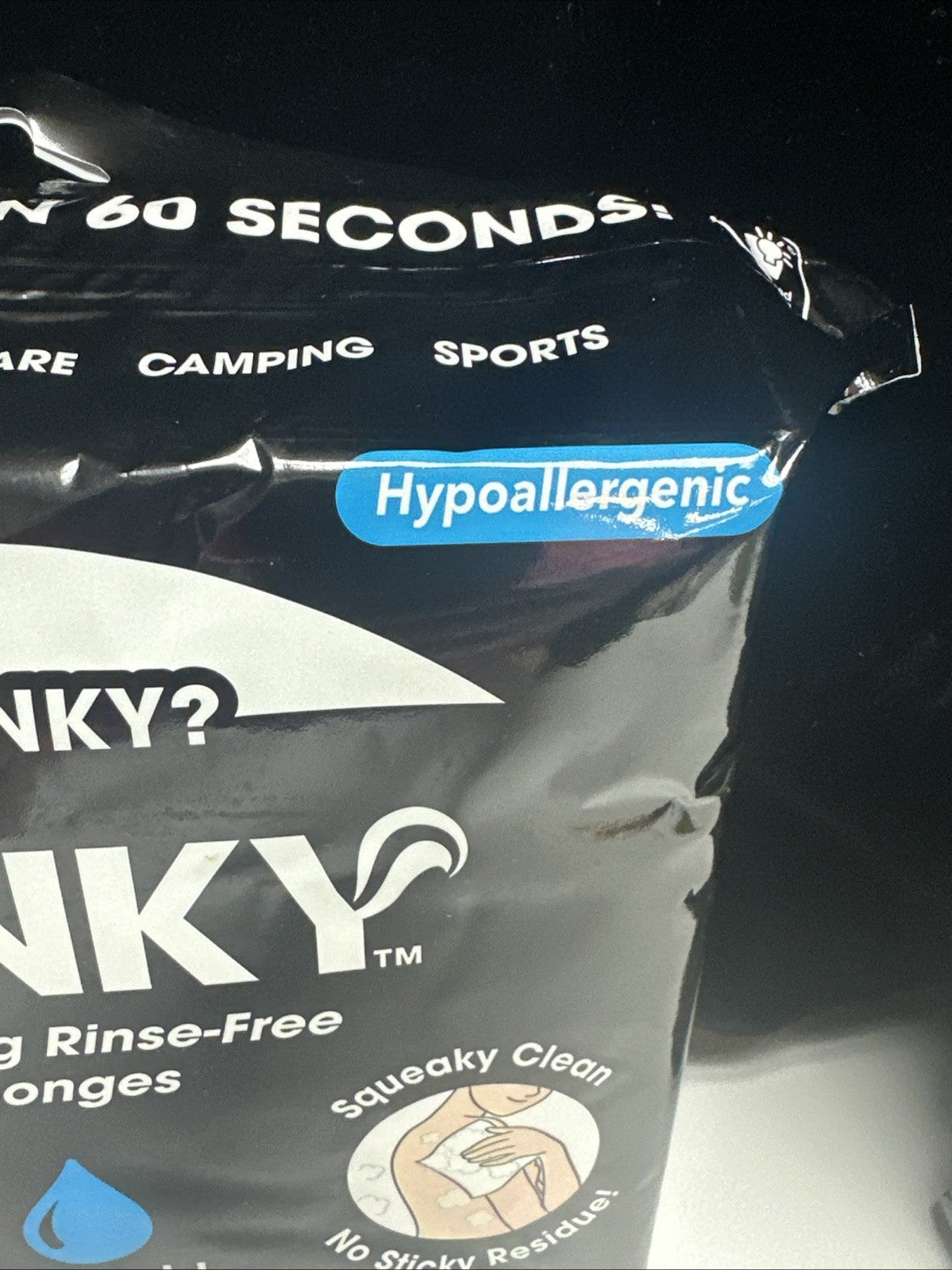 2 Pack Hypoallergenic No Rinse Bathing Wipes for Adults & Elderly - 50 Total