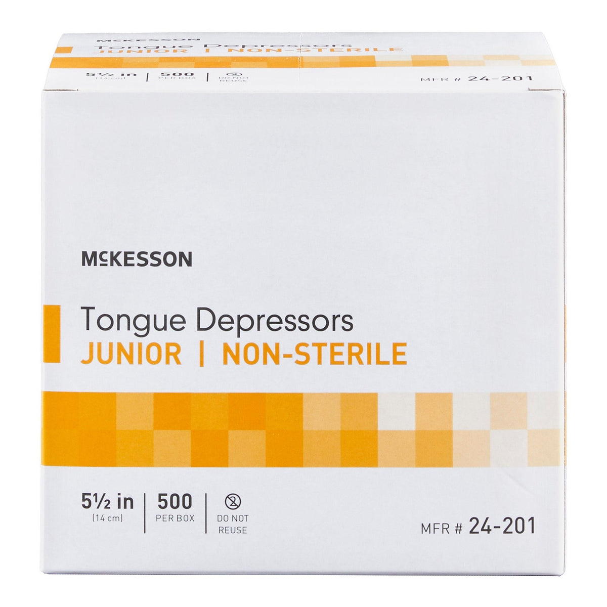 Non-Sterile Wooden Tongue Depressors 6-Inch Pack of 500 for Medical & Craft Use
