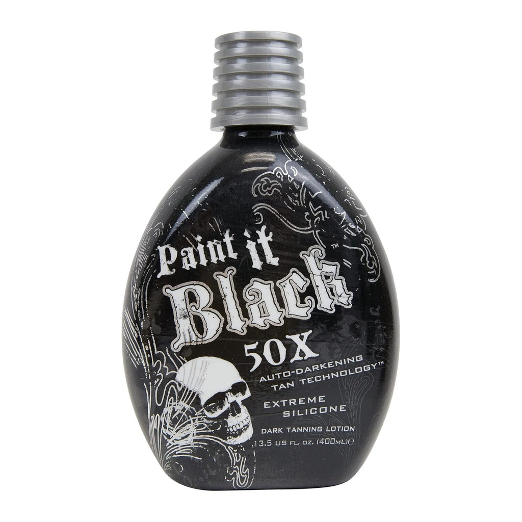 Dark Bronzer Indoor Tanning Lotion - 50X Self-Tanning Bed Moisturizer 13.5oz