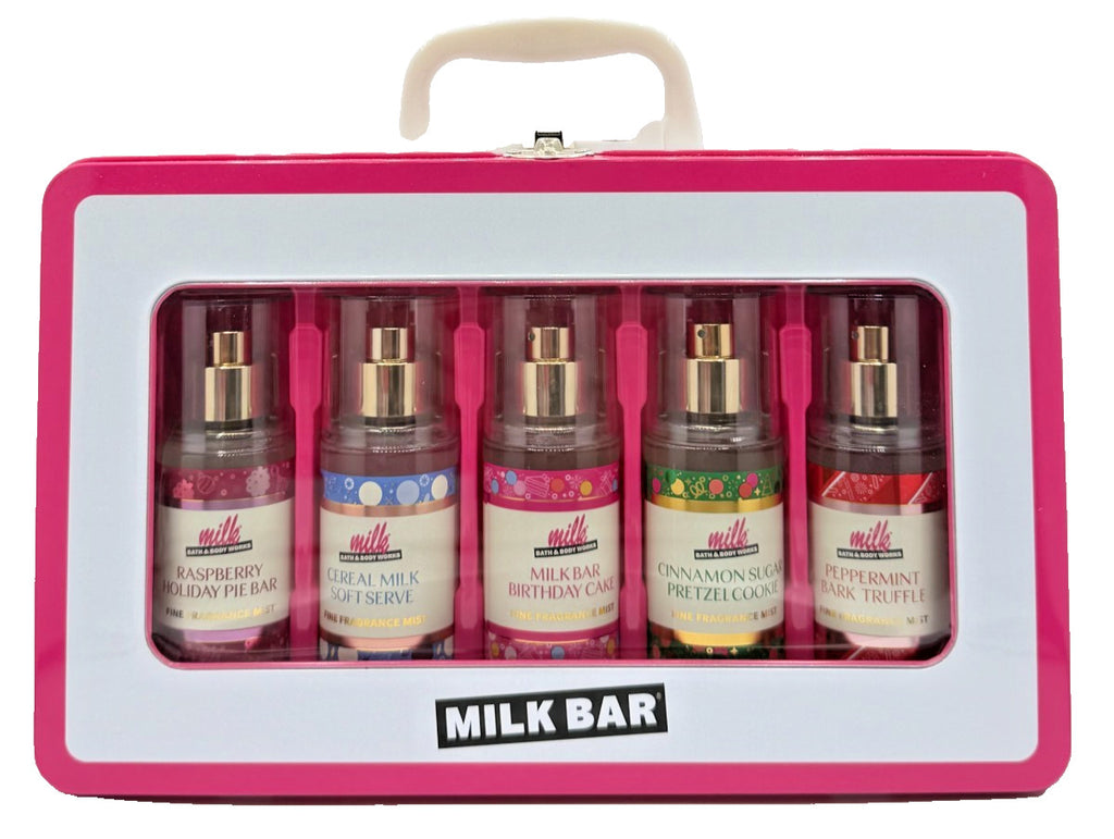 Bath & Body Works Milk Bar Travel Mist Set - 5 Mini Fragrance Sprays