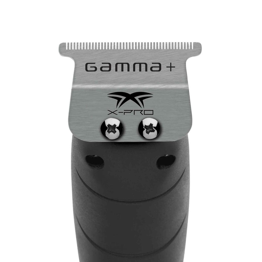 Gamma+ X-Pro Wide Stainless Steel Trimmer Blade Set for Barbers - GP528SB