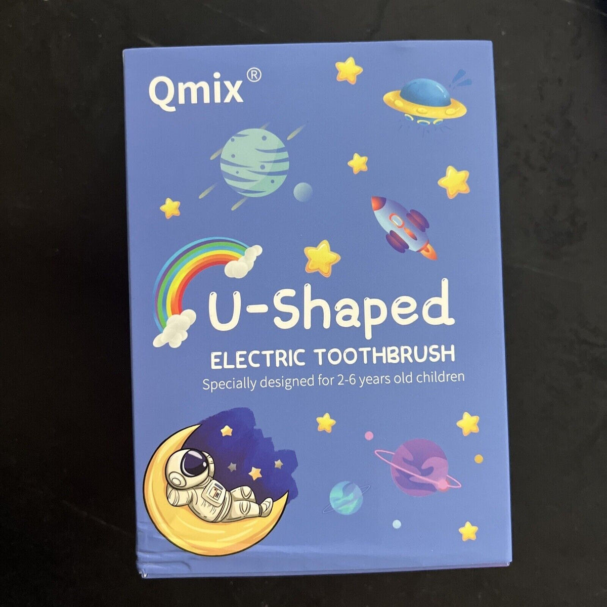 Kids Sonic Electric Toothbrush with U-Shaped Brush Head for 2-6 Years - Rechargeable