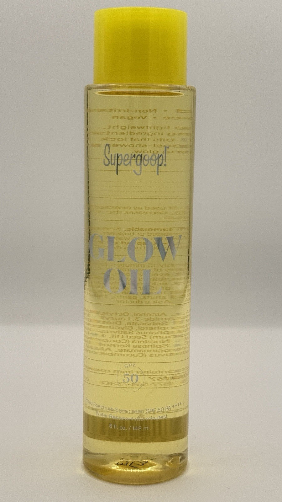 SPF 50 Body Oil with Glow - Hydrating Sun Protection 5 oz