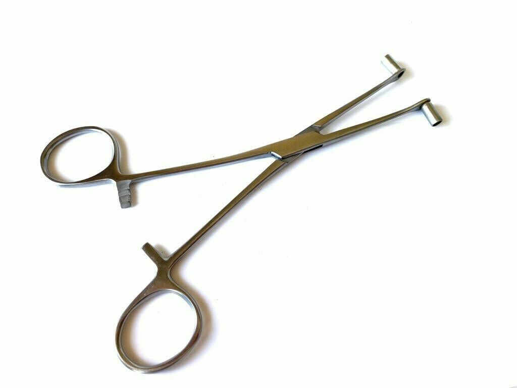 Septum Clamp Forceps 6" Piercing Jewelry Tweezers Eyebrow Nose Tongue Nipple