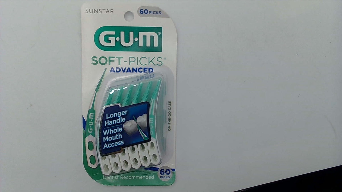 Interdental Picks for Dental Cleaning - Gentle Plaque Removal, 60 Count