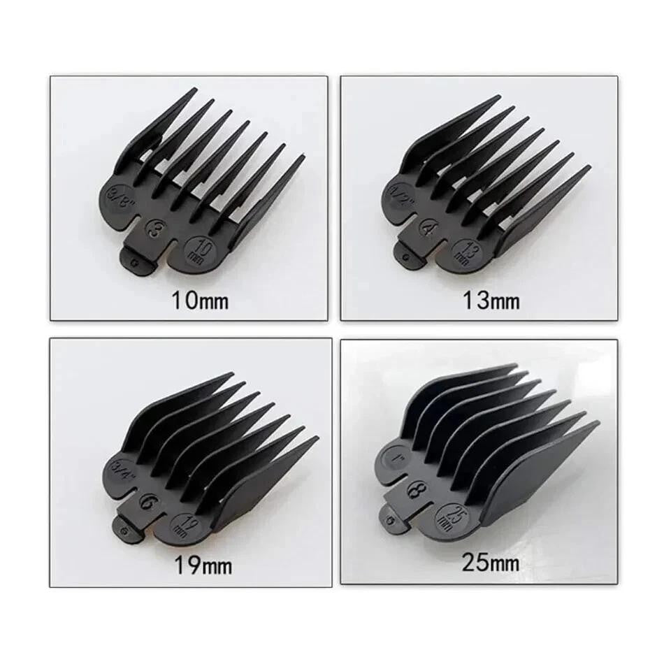 8-Pack Hair Clipper Guard Set for Professional & Home Grooming