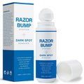 Razor Bump Stopper with Ingrown Hair Treatment for Men and Women - Roll-On Serum for Shaving Irritation, Redness, and Dark Spots, 3.38 Fl Oz