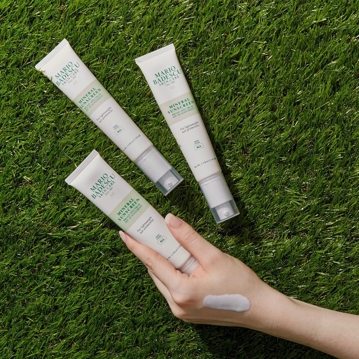 Mineral Sunscreen SPF 30 for All Skin Types Reef Safe - Lightweight & Fast-Absorbing