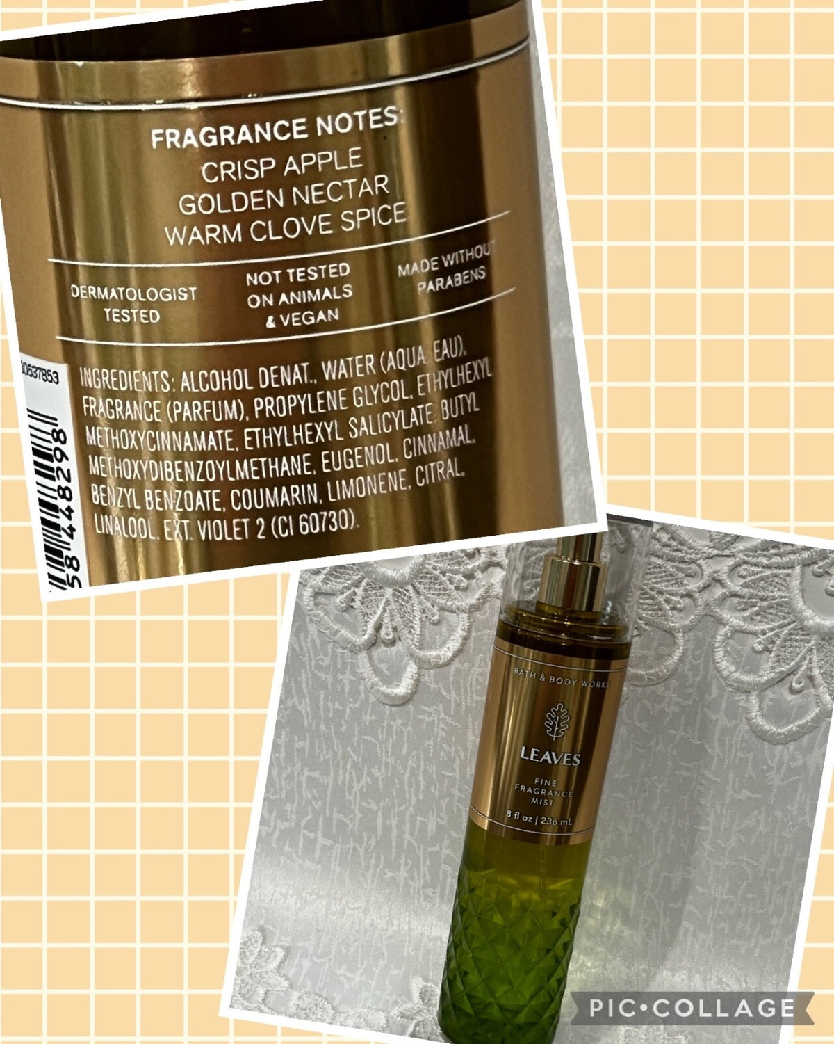 8 oz Fragrance Body Mist - Pick Your Favorite Scent - Hydrating Aloe Spray