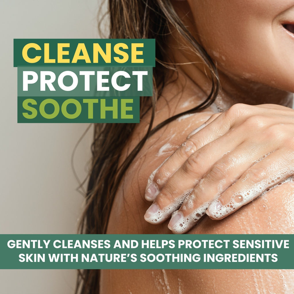 Tea Tree Body Wash for Fungal & Bacterial Skin Relief - 2 Pack