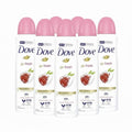 Dove Go Fresh Pomegranate Lemon Verbena Deodorant Spray 150ml 6-Pack