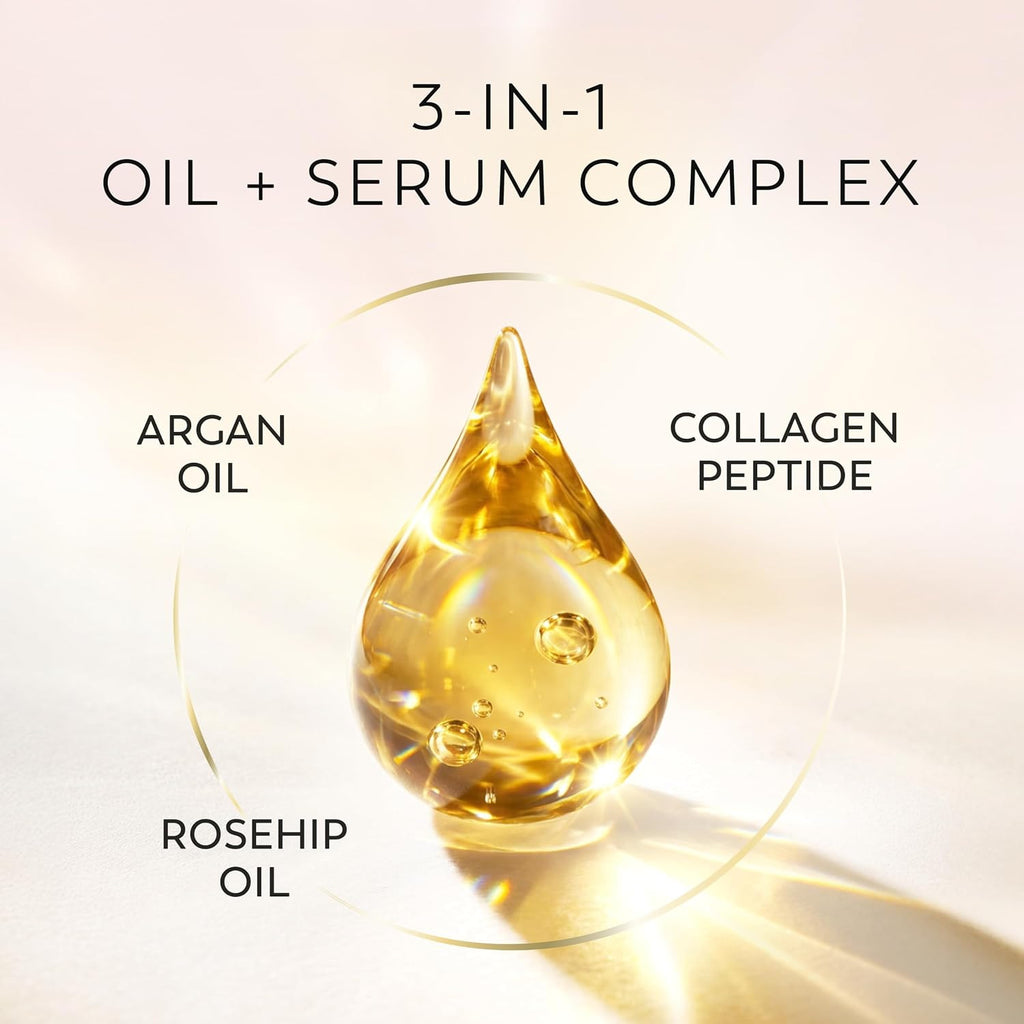 Body Oil with Argan & Rosehip Oil for Skin Hydration and Fragrance - 4 Fl Oz